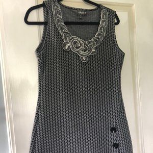 Fine Knit Sleeveless Apricot Dress Size L